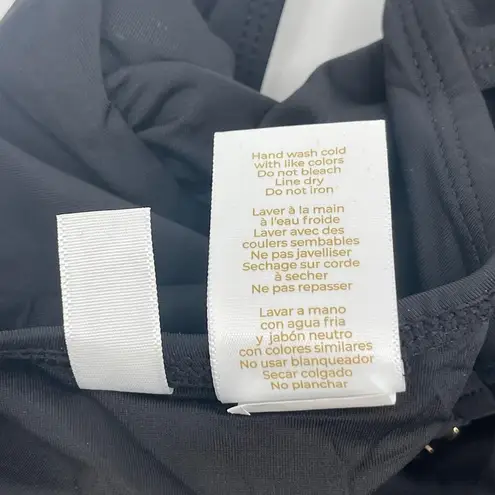 Anne cole Swimsuit Size 18W NWT Live In Color Black Plus Curvy One Piece Ruched