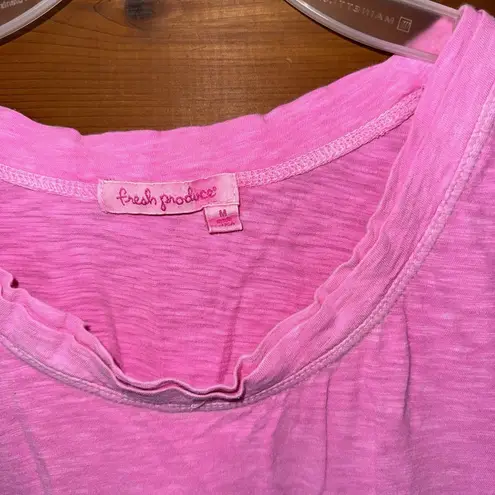 Fresh Produce  Pink Shirt Medium