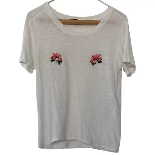 Maje  Embroidered Tee