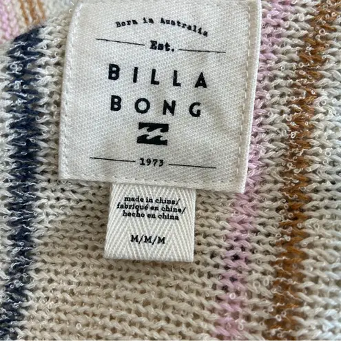 Billabong  Bonfire Hooded Baja Pullover Sweater Size Medium