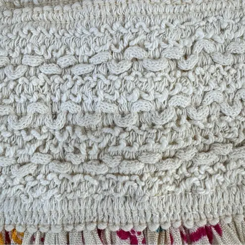 Floral Paisley Boho Ankle Length Crepe Overlay Hippie Boho Skirt by Gypsy Blu Size M