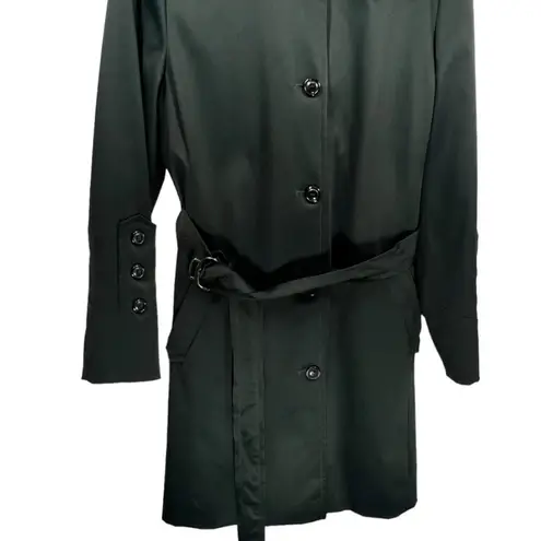 Cole Haan  Trench Coat Black 6