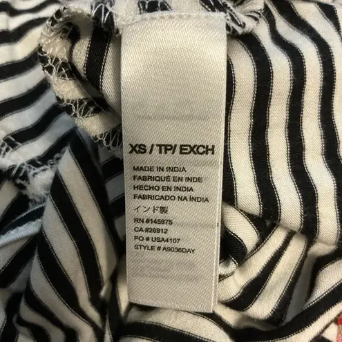 Amuse Society striped slouchy tank top