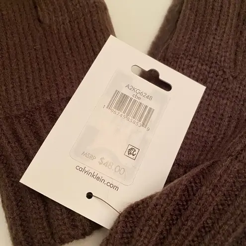 Calvin Klein NWT  Faux Fur Mittens