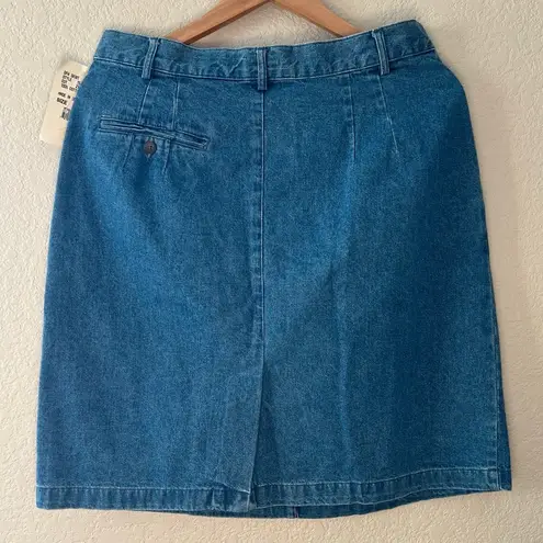 Ruff Hewn Vintage Dead Stock Denim Kick Skirt | 16