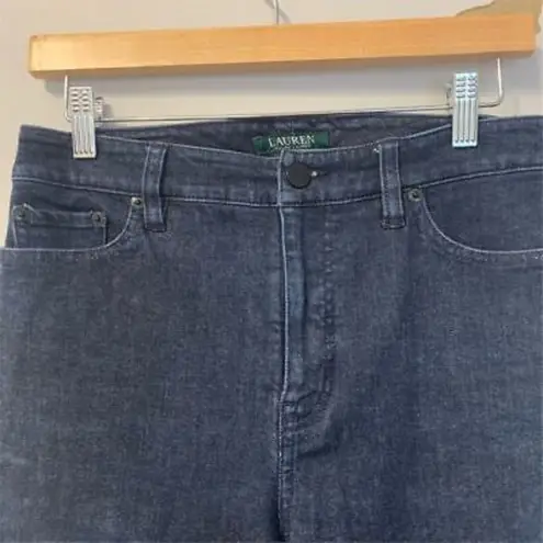 Lauren Ralph Lauren Women's Skinny Jeans Size 4 Blue Dark Wash Denim