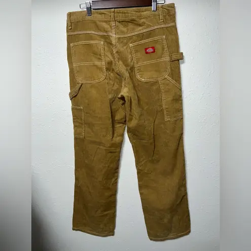 Dickies Vintage Ginger brown Corduroy Carpenter Pants Women's Sz 9/29