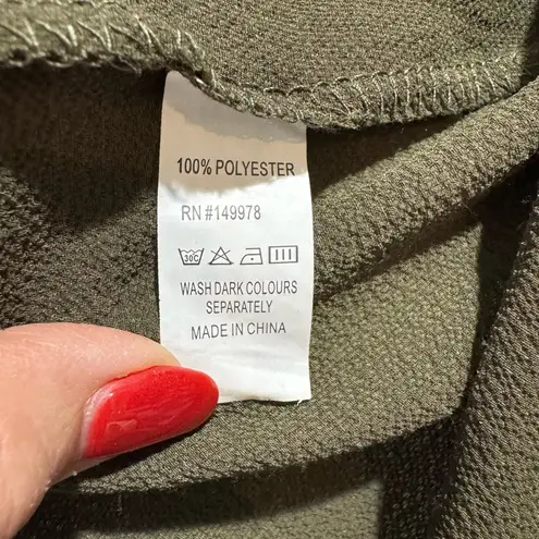 Arianna by Howard’s Sage green Lightweight Jacket with Tapestry Size L/XL Boho