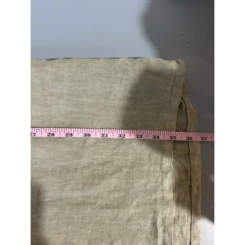 Lungo L'Arno 100% linen dress made in Italy pale green size M sleeveless Size M