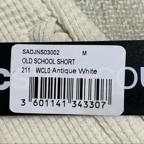 DC Shoes Women’s Old School Shorts White Size M