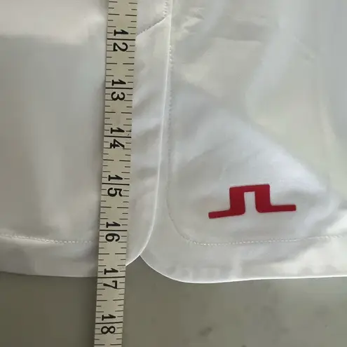 New J. Lindeberg Women's Gisele Golf Skirt White Large