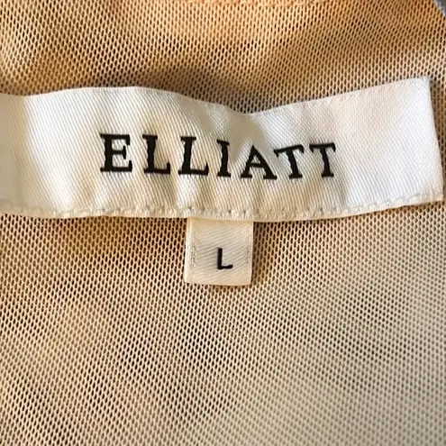 Elliatt Lace Midi Dress V Neck Spaghetti Straps Size Large