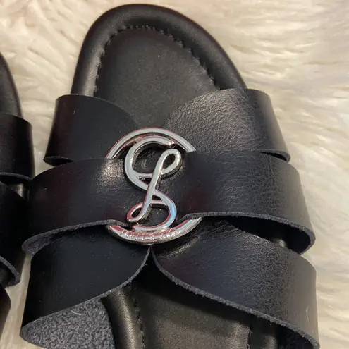 Sam & Libby  SANDALS SIZE 9.5 brand new with box color black and silver