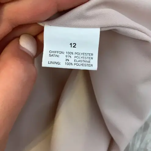 TFNC Bridesmaid bandeau maxi wrap dress