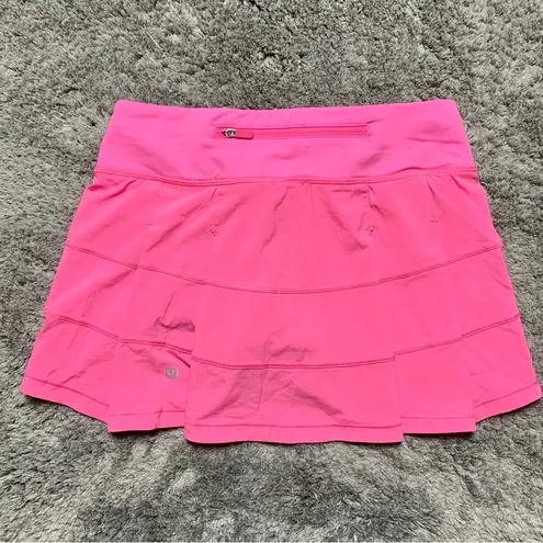 Lululemon  Pace Rival Skirt 13" *Zing Pink Light