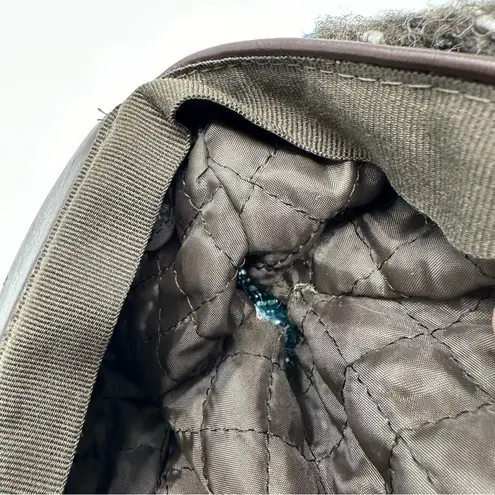 Tarnish Italy Boucle Newsboy Cap Blue