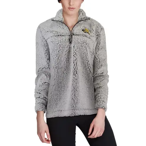 Pressbox - Wichita State Shockers Sherpa Soft Quarter-Zip Pullover Jacket Large
