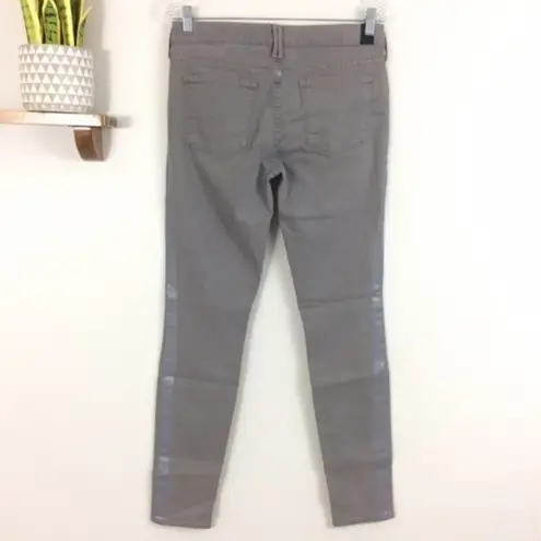 Vince ‎ Dylan Skinny Jeans Silverfin Tuxedo Stripe