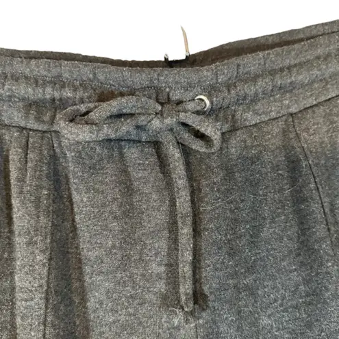 Rae Dunn  Dark Gray Drawstring Waist Cuffed Casual Sweatpants Women Sz L