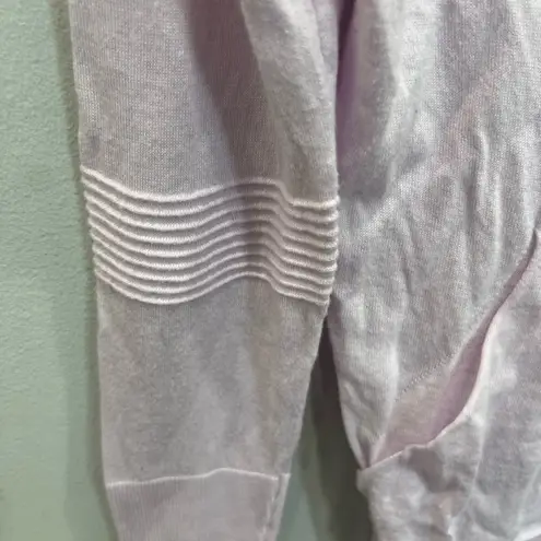 Athleta  405701 VNECK HOODED LIGHT WEIGHT LILAC SHIRT THUMB HOLES FRONT POCKET S - Image 7