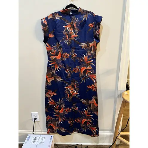 Vintage Fashions by Loke Honolulu Hawaii Muumuu Dress Aloha Floral 70s Asian Size XL