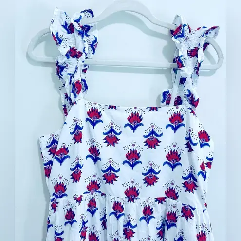 J.Crew Dress NWOT Size 12 Floral Square-neck midi dress