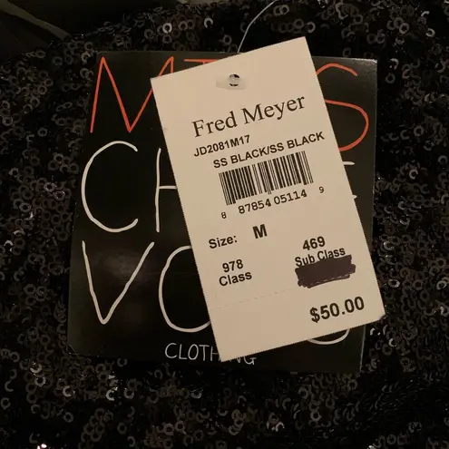 Miss Chievous NWT high low formal sequin dance & holiday dress