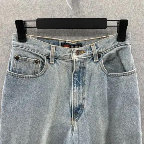 Route 66 Y2K 90s Vintage Mom Jeans Womens 3/4 Blue Light Wash High Waist