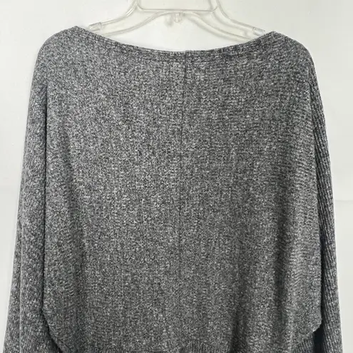 Arizona Jeans Arizona Heathered Gray Pullover Knit Dress Size Small