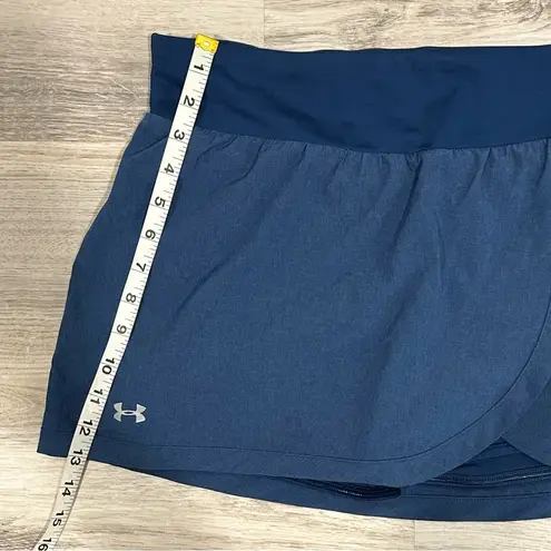 Under Armour ‎ Heatgear Blue Golf Tennis Skort Athletic Shorts Pockets Size L