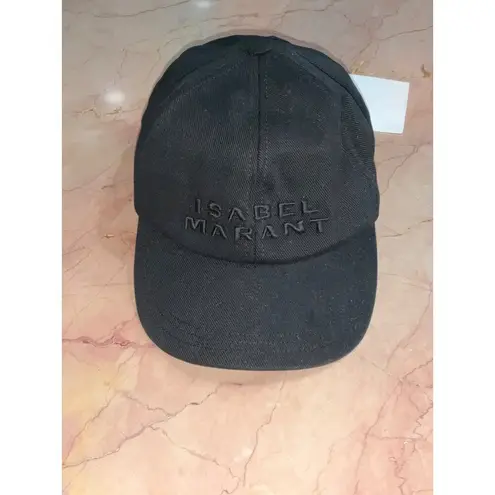 Isabel Marant  Tyron Hat in Black 59 New Unisex Womens Mens Cap