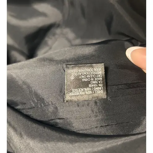 Tahari  Women's Petite 4P Black White Abstract Sleeveless Midi Dress Work Artsy thumbnail 9