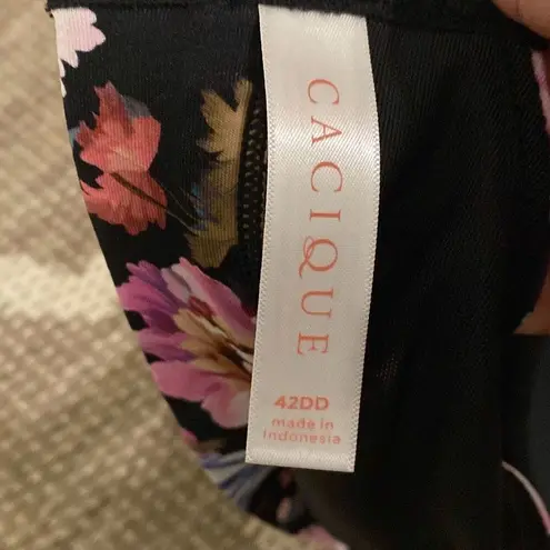 Cacique bra size 42DD lightly lined Balconette bra