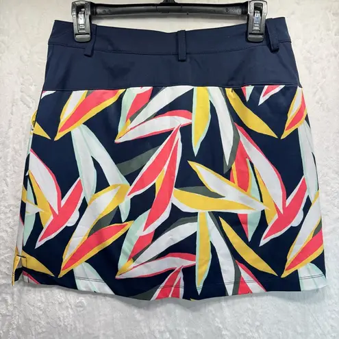 Lady Hagen Tropical Golf Tennis Skort Moisture Wicking Wrinkle Free Pockets