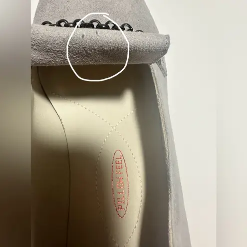 Amalfi Panda Pump Rangoni Firenze Made In Italy Grey Cash Designer Classy 7.5 M Gray