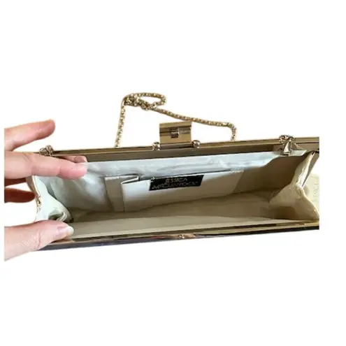 Vintage 1990s Jessica McClintock Gunne Sax Satin Evening Bag – NWT White