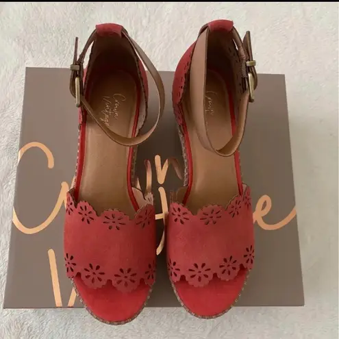 Crown Vintage Dunja Women’s Wedge Sandal, 9.5