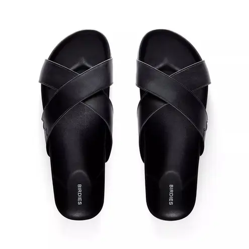 Birdies Robin Slide Sandal Black Women's Size 6