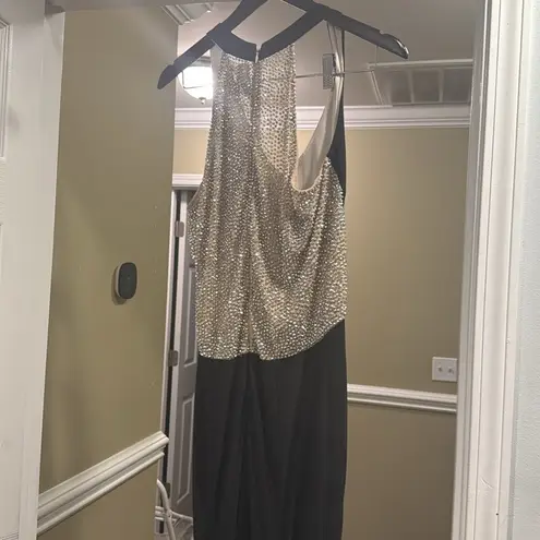 XScape Elegant Black Evening Gown