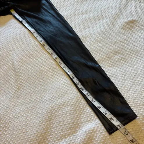 Spanxshape Faux Leather Legging Black size Medium‎
