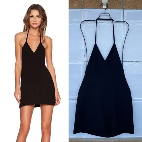 Solace London Michelle Mini Dress in Black size 2