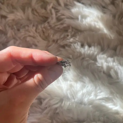 Vintage sterling silver western boot spur charm