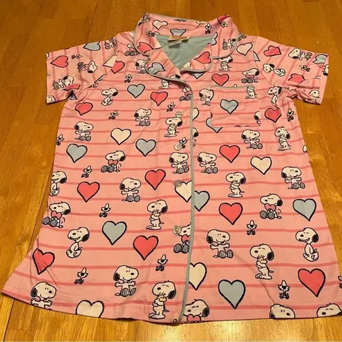 Munki Munki + Peanut collaboration pajama top, size Medium