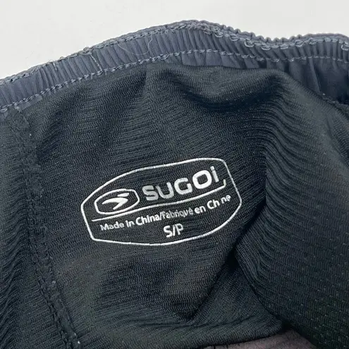 SUGOI Cycling Devote Shorts SZ Small Womens Gray Attached Padding Shorts Pull On