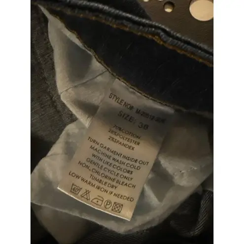 Rushers Mens Dark Blue Denim Jeans Straight Fit Size 38 Cotton Blend Classic Des