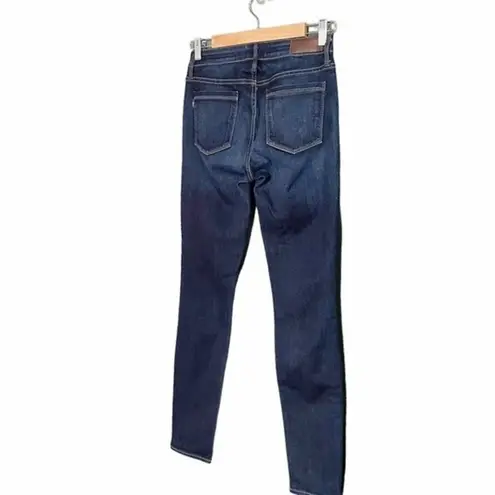 Parker Smith Denim Ava Skinny High Rise Distressed Dark Wash Slim Jeans Size 26