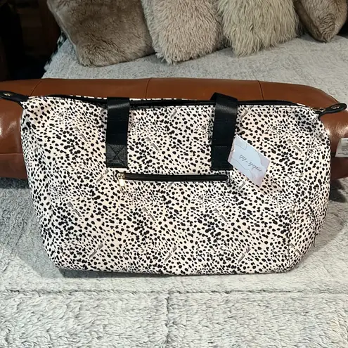 Mali & Lili Extra Large Weekender Bag NEW Black