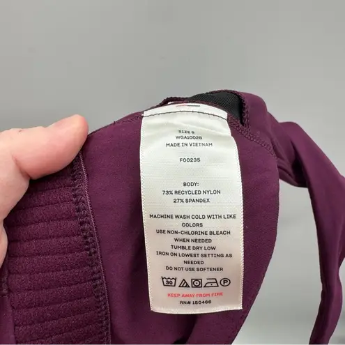 Stitch Fix We Wander Serena Purple Strappy Sports Bra Medium Impact Sz S NEW
