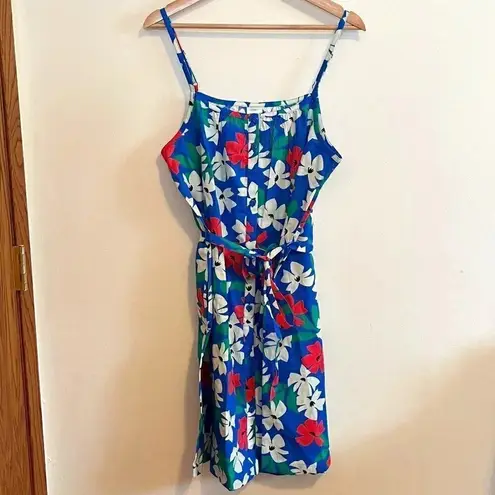 Hanna Andersson Women's Summer Swing Dress Blue Size L