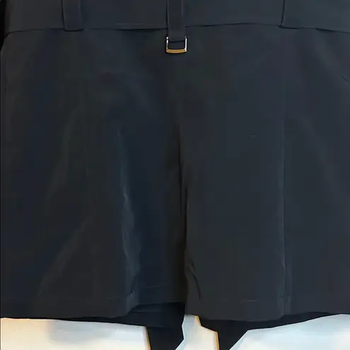 Fleet Street Ltd Elegant Black Women's Short Trench Coat